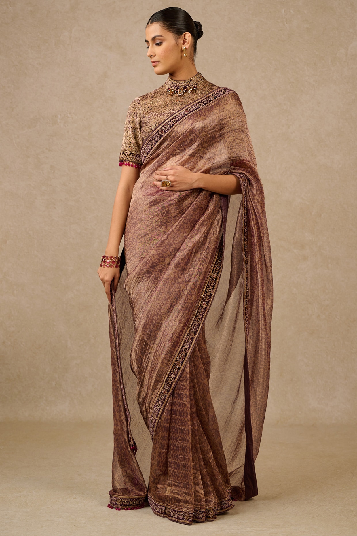 Women's Bhagalpuri Silk ikat Printed Saree With Blouse | eBay