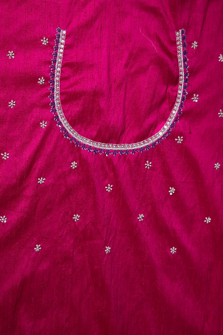 Ivory Banarasi Georgette Reception Saree by TATWAMM By Abhishek & Vinita at Pernia's Pop Up Shop