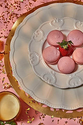 White Bone China Quarter Plate by Table Manners