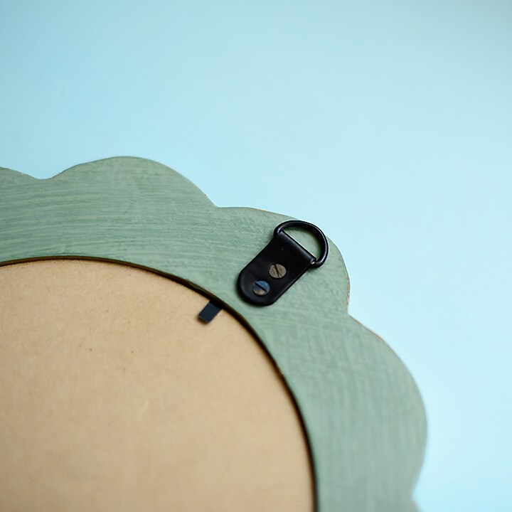 Mint Green Mango Wood Mirror by The Blooming Bagh at Pernia's Pop Up Shop