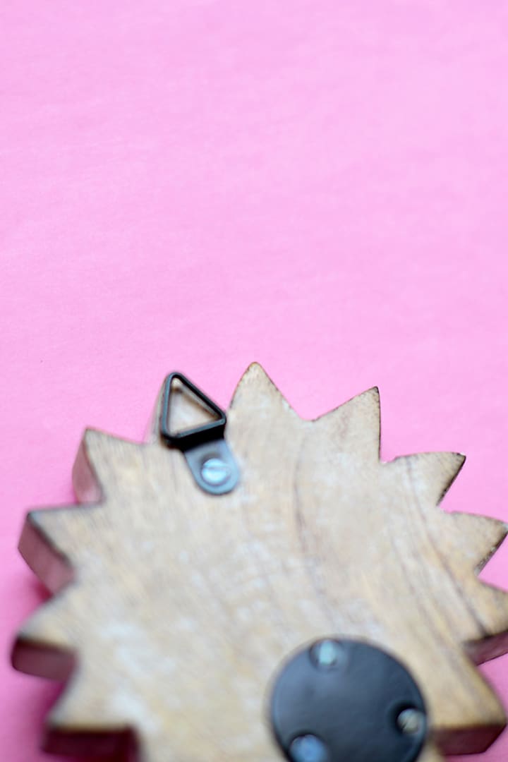 Brown Mango Wood Wall Hooks (Set of 3) by The Blooming Bagh at Pernia's Pop Up Shop