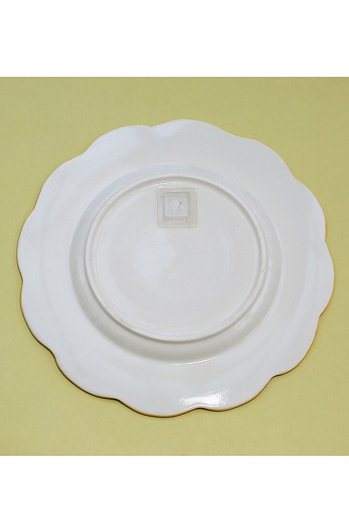 Multi-Coloured Hand-Painted Wall Plates (Set of 3) by The Blooming Bagh at Pernia's Pop Up Shop
