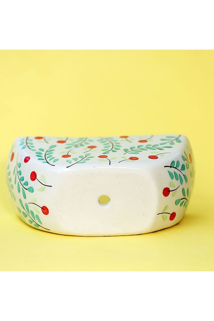 Colorful Small Ceramic Planters (Set of 2) by The Blooming Bagh at Pernia's Pop Up Shop