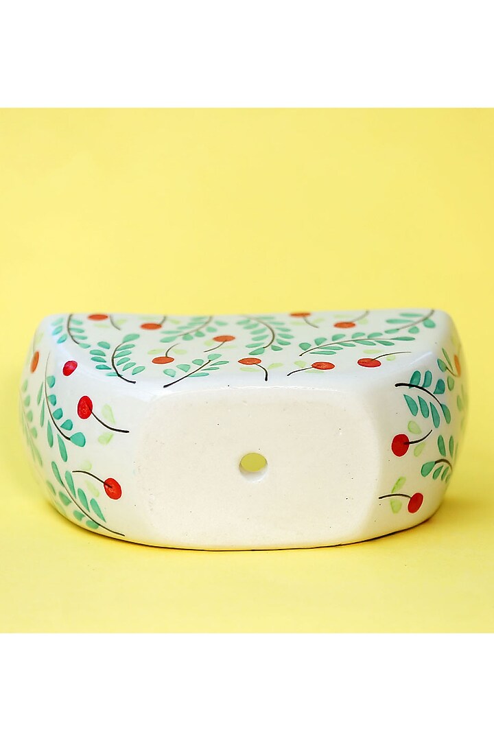 Colorful Small Ceramic Planters (Set of 2) by The Blooming Bagh at Pernia's Pop Up Shop