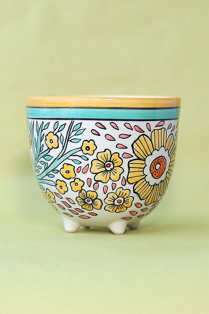 Succulent Small Ceramic Planters by The Blooming Bagh at Pernia's Pop Up Shop