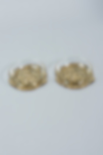 Gold & Black Sequins Rosette Bowl (Set of 2)  by The Bling Edit at Pernia's Pop Up Shop