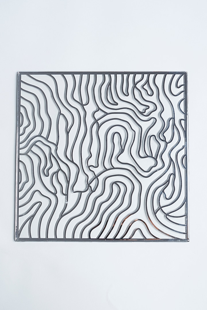 Transparent Gold Wave Placemat by The Bling Edit at Pernia's Pop Up Shop