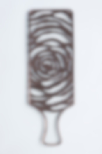 Transparent Rosette Rosegold Platter by The Bling Edit at Pernia's Pop Up Shop