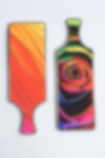 Colorful Rosette Platter by The Bling Edit at Pernia's Pop Up Shop