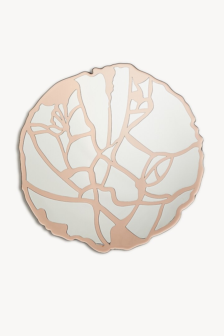 Rose Gold & Silver Handcrafted Placemat by The Bling Edit at Pernia's Pop Up Shop