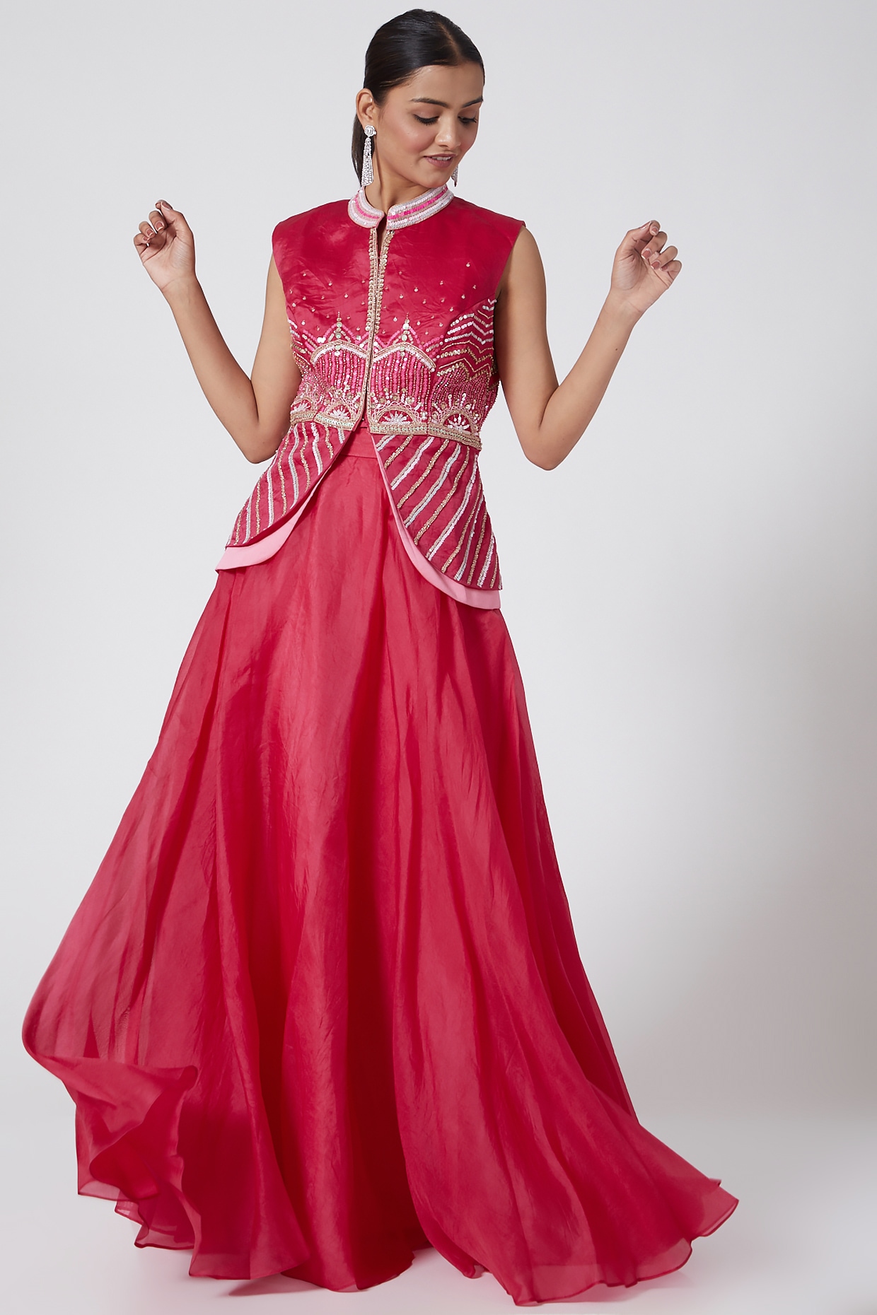 Buy Indo Western Dresses Online at Poshak  Latest Designer outfits  POSHAK
