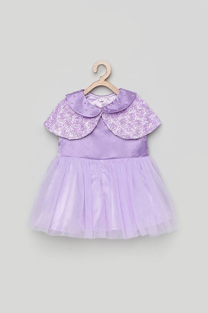 Purple Dress With Cape For Girls by Tutus by tutu