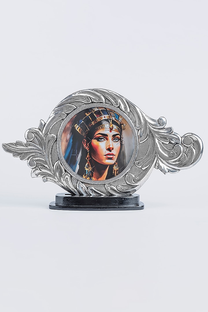 Silver CGC Cladded Cleopatra Photo Frame by Creative Grains Calcutta at Pernia's Pop Up Shop