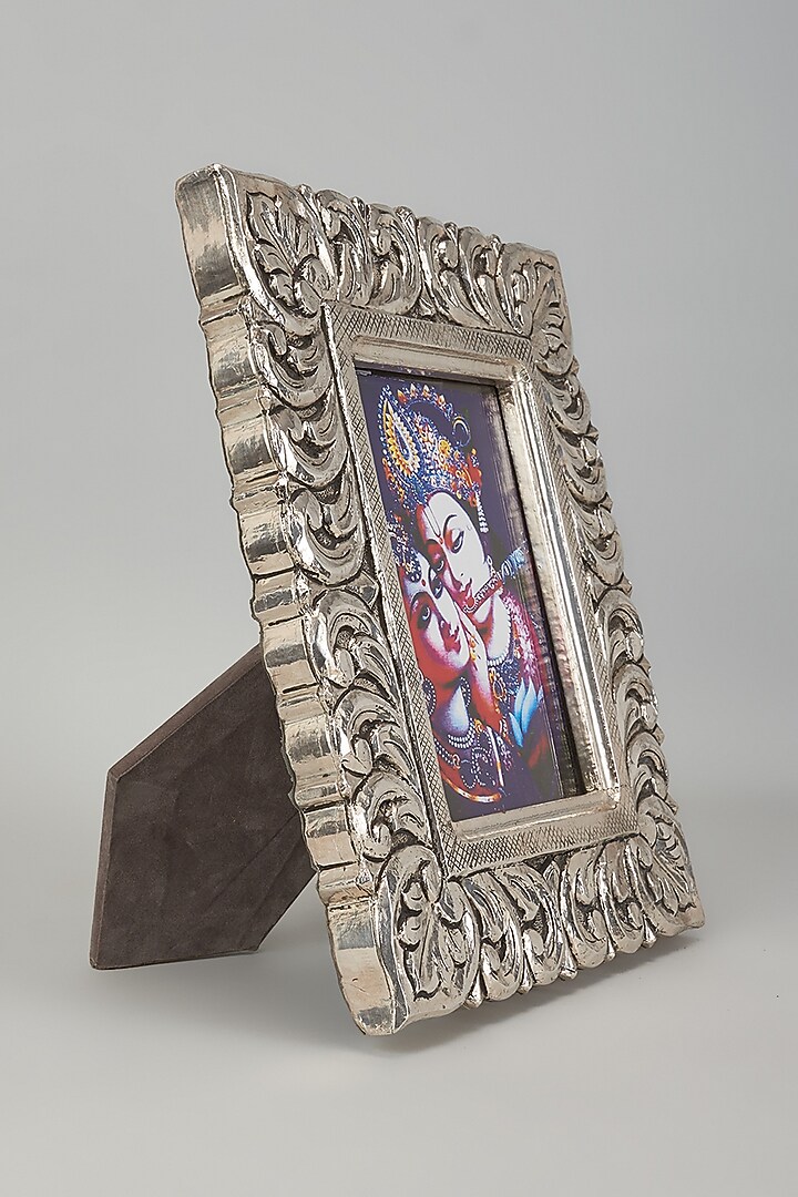 Pure Silver Cladded Photo Frame by Creative Grains Calcutta at Pernia's Pop Up Shop
