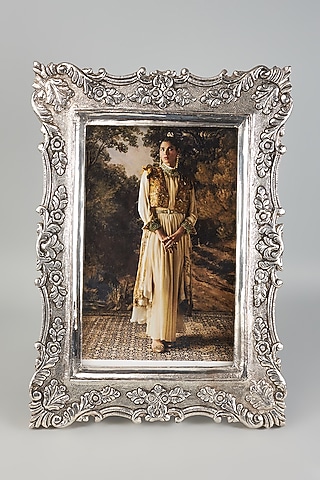 Pure Silver Cladded Photo Frame by Creative Grains Calcutta