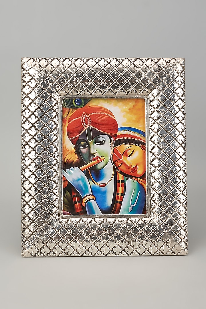 Pure Silver Cladded Photo Frame by Creative Grains Calcutta at Pernia's Pop Up Shop