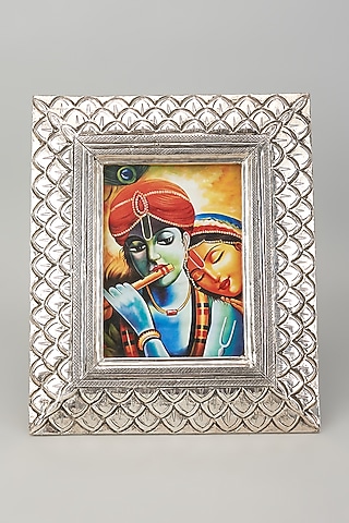 Pure Silver Cladded Photo Frame by Creative Grains Calcutta
