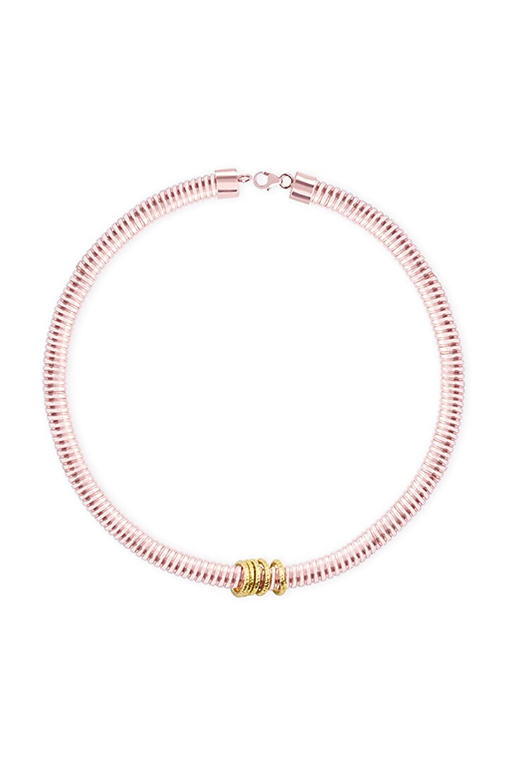 Rose Gold Finish Zircon Bracelet In Sterling Silver by TOUCH925 at Pernia's Pop Up Shop