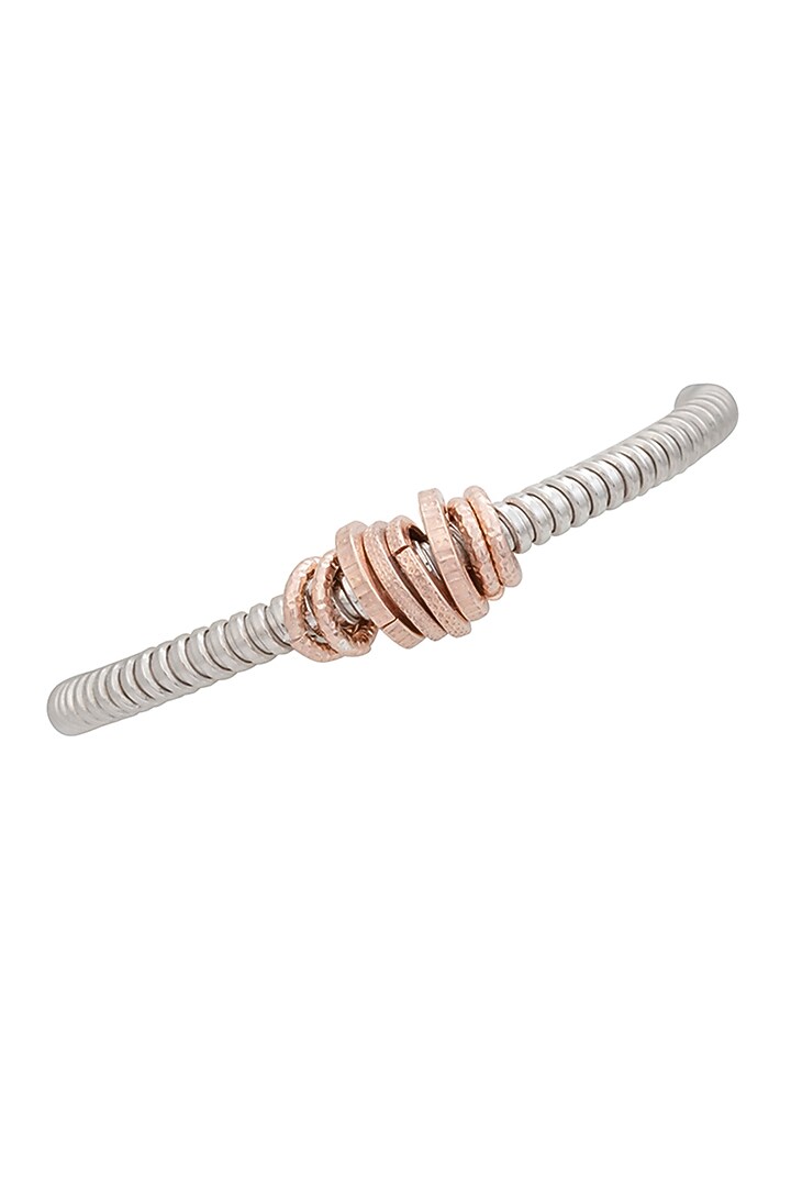 White Finish Zircon Bracelet In Sterling Silver by TOUCH925 at Pernia's Pop Up Shop