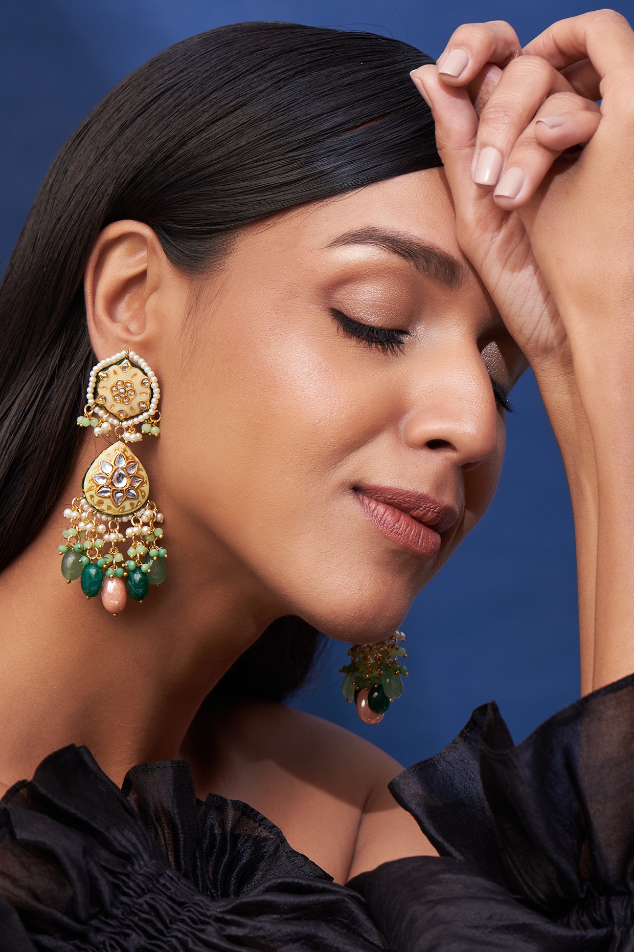 Buy online Gold Plated Alloy Jhumka Earring from Imitation Jewellery for  Women by Vighnaharta for ₹359 at 67% off | 2024 Limeroad.com