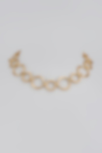 Gold Finish Chain Necklace by Tad Accessories at Pernia's Pop Up Shop