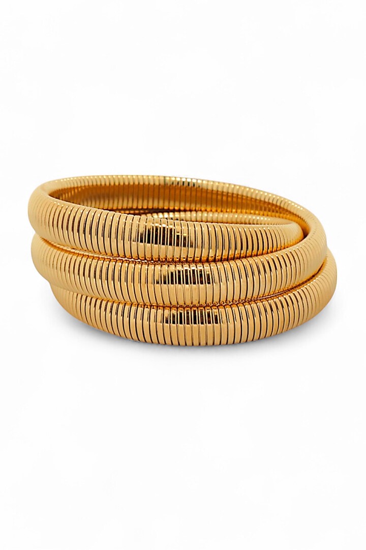 Gold Finish Tarnish Free Bracelet by Tad Accessories at Pernia's Pop Up Shop