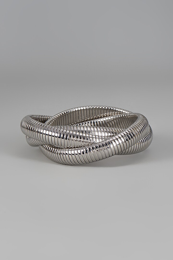 Silver Finish Bracelet by Tad Accessories at Pernia's Pop Up Shop