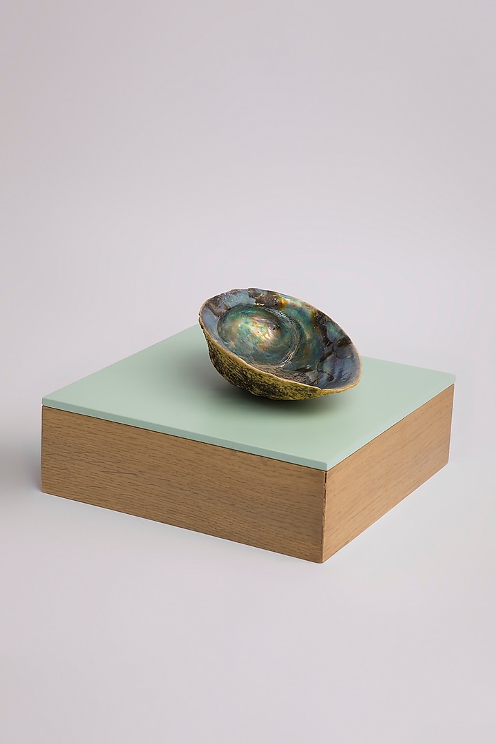Wood Abalone Utility Box by Tessera at Pernia's Pop Up Shop