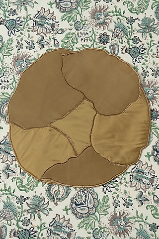 Olive Green Patravali Mats (Set of 6) by Tessera