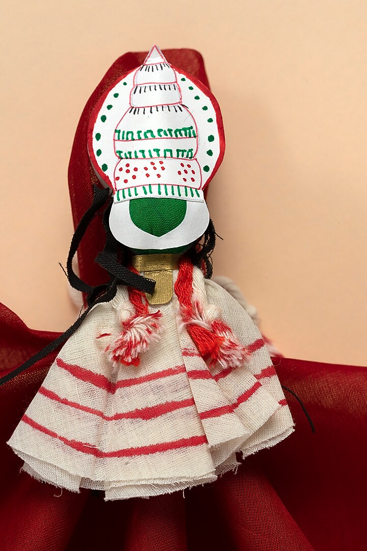 Handmade Kathakali Doll Tie-Ups (Set of 6) by Tessera at Pernia's Pop Up Shop