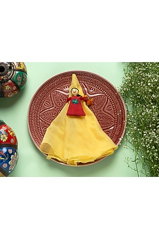 Handmade Veerwalli & Kabir Doll Tie-Ups (Set of 6) by Tessera