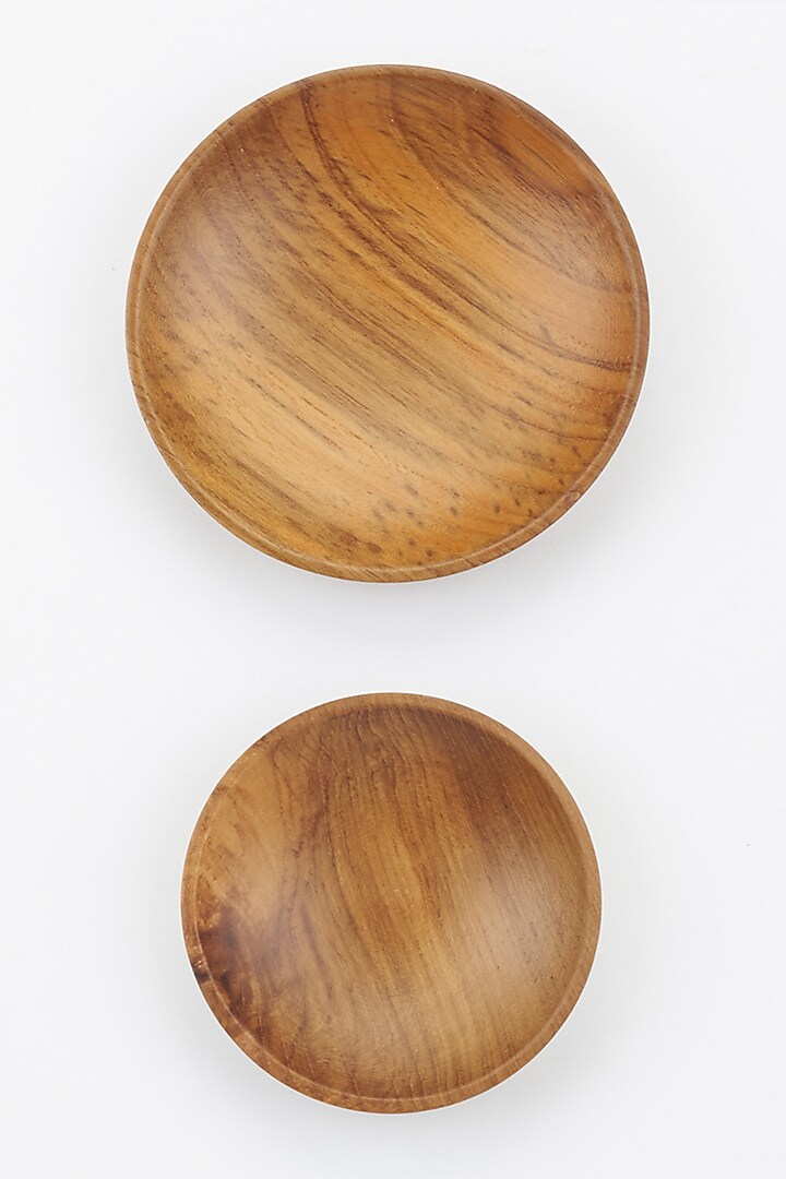 Brown Acacia Wood & Terrazzo Platter by Tessera at Pernia's Pop Up Shop