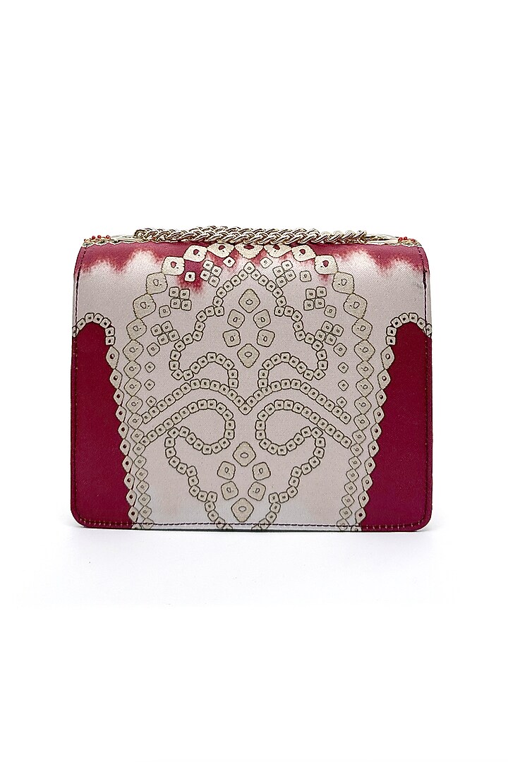 Multi-Colored Cotton Canvas Printed Sling Bag by The Garnish Company at Pernia's Pop Up Shop