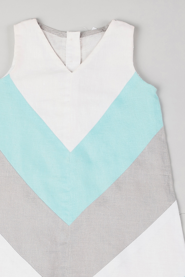 Multi-Colored Dress With Color-Blocking by THE HAPPY POLKA at Pernia's Pop Up Shop