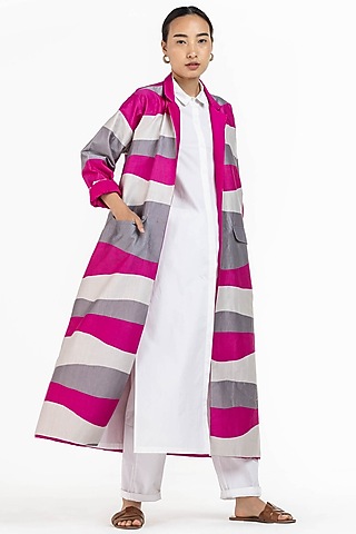 Multi-Colored Jacket Set by Three