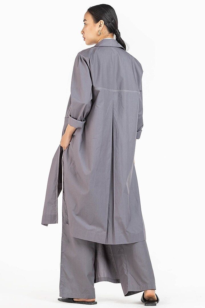 Granite Poplin Jacket Set by Three at Pernia's Pop Up Shop