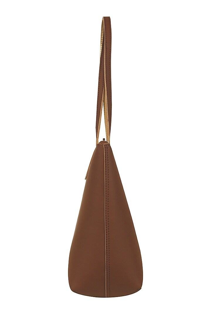 Rocky Road Brown Tote Bag by The House Of Ganges at Pernia's Pop Up Shop