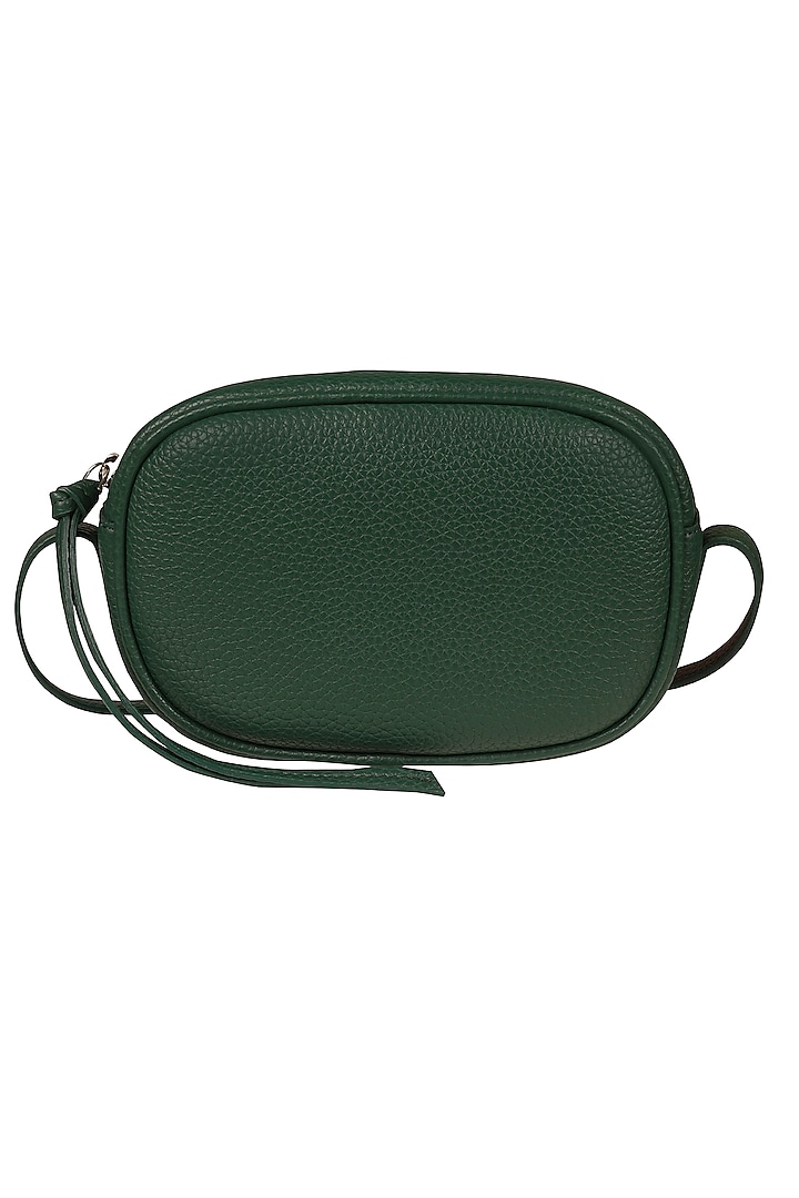 Fir Green Crossbody Bag by The House Of Ganges at Pernia's Pop Up Shop