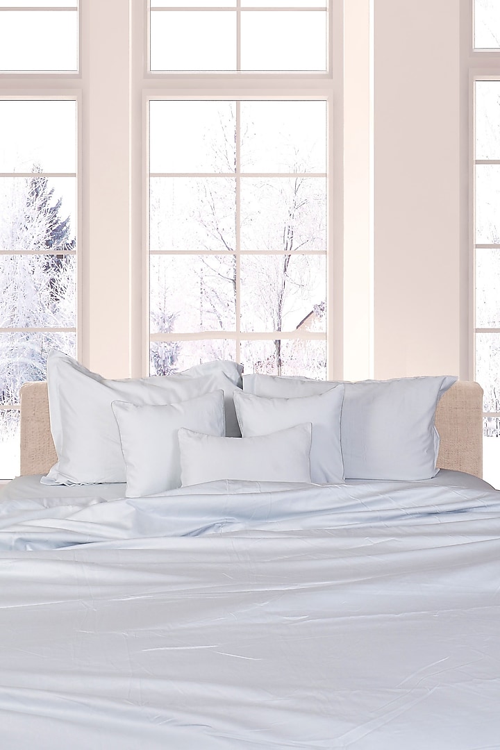 Ice blue 600TC Bedding by The Linen Factory