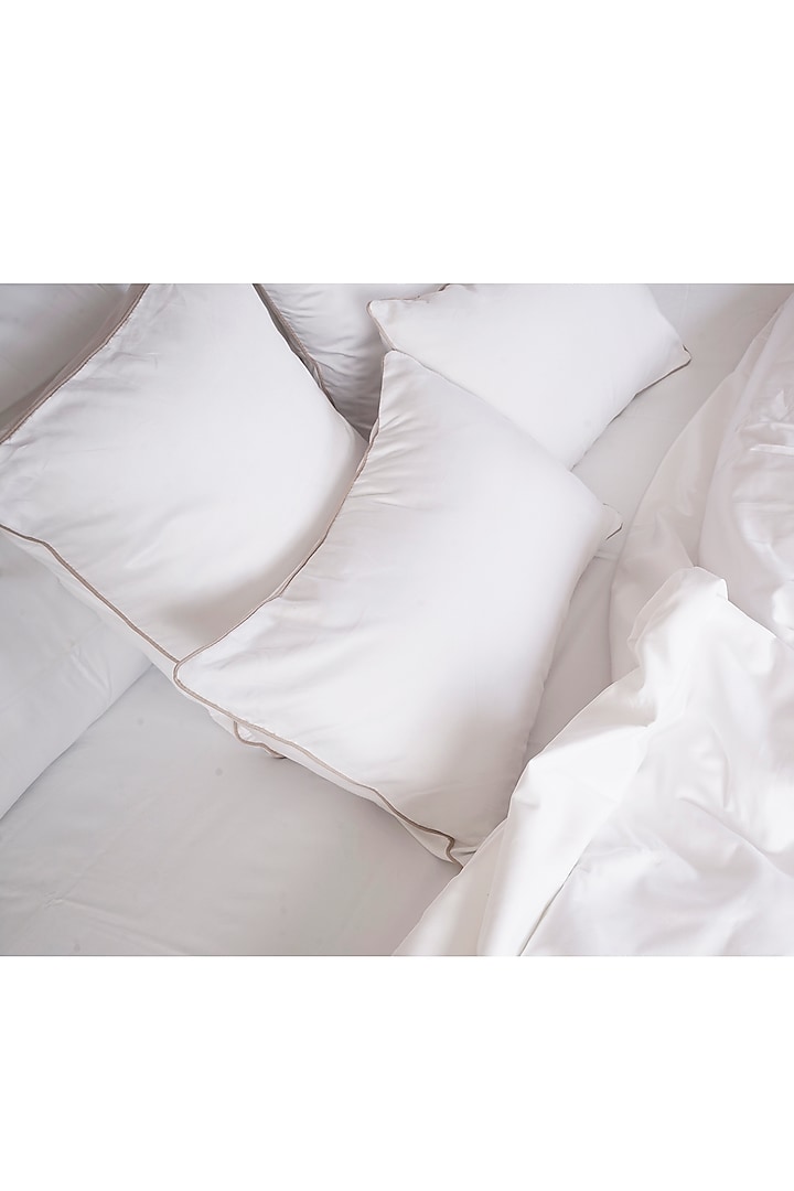 Arctic White Duvet Cover by The Linen Factory