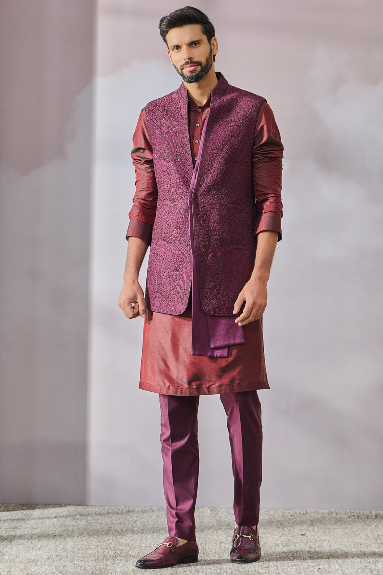 Shalwar Kameez With Waistcoat | Man dress design, Mens outfits, Men dress