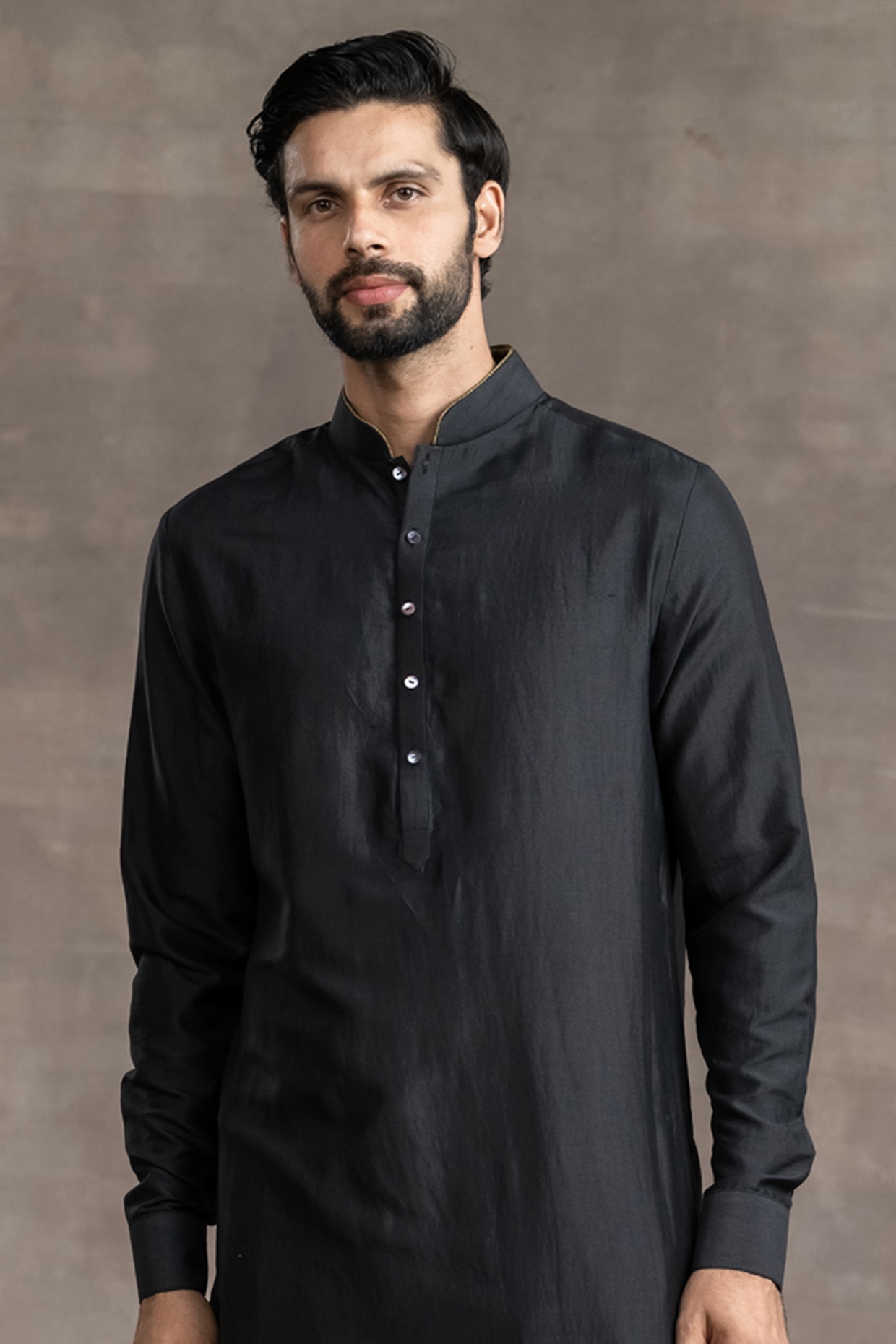 Black suit on sale design man kurta