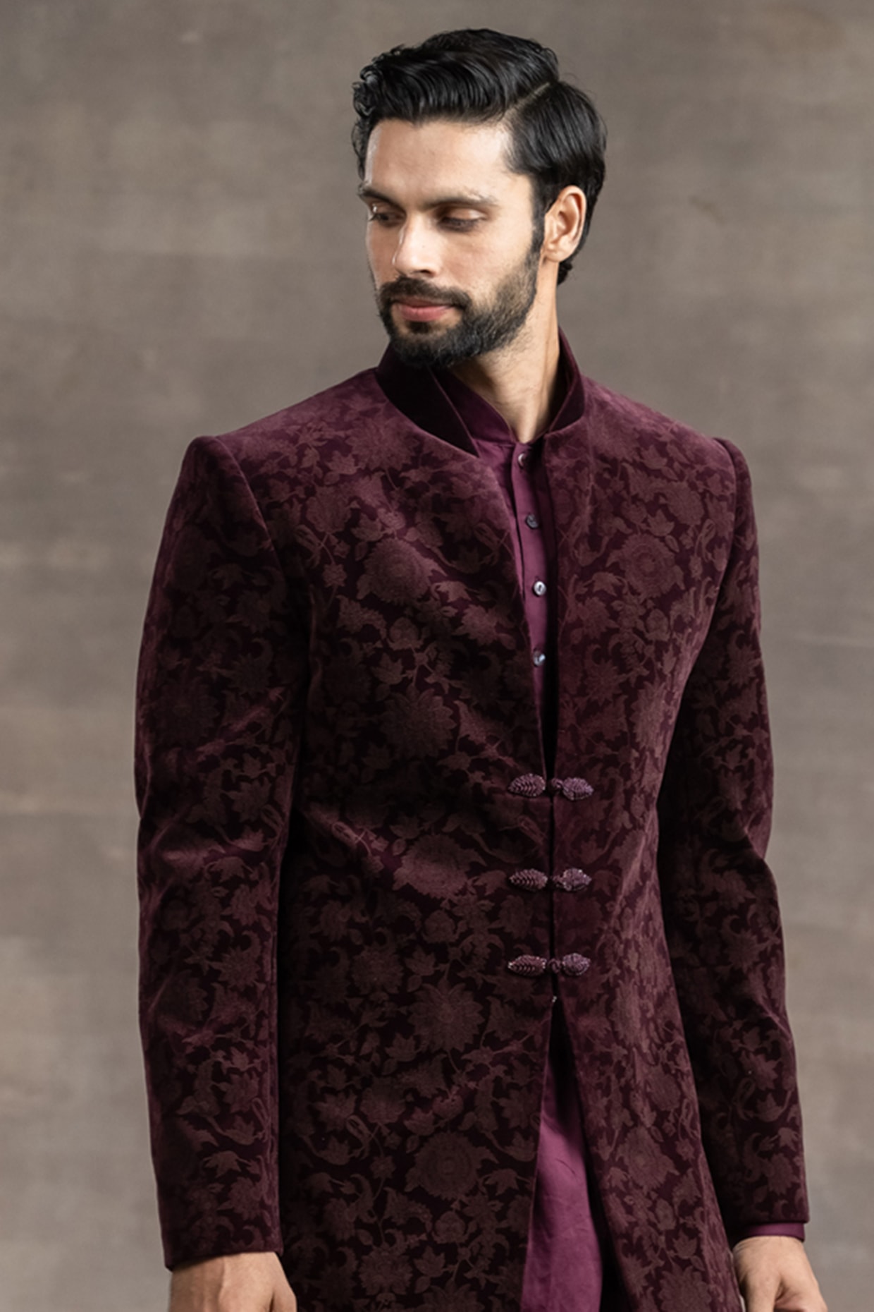 Sherwani 2025 velvet design