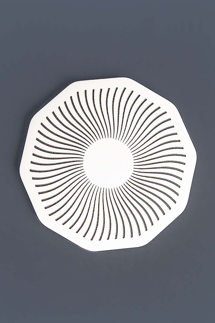 White Marble Handcrafted Coaster Set by Think Artly at Pernia's Pop Up Shop
