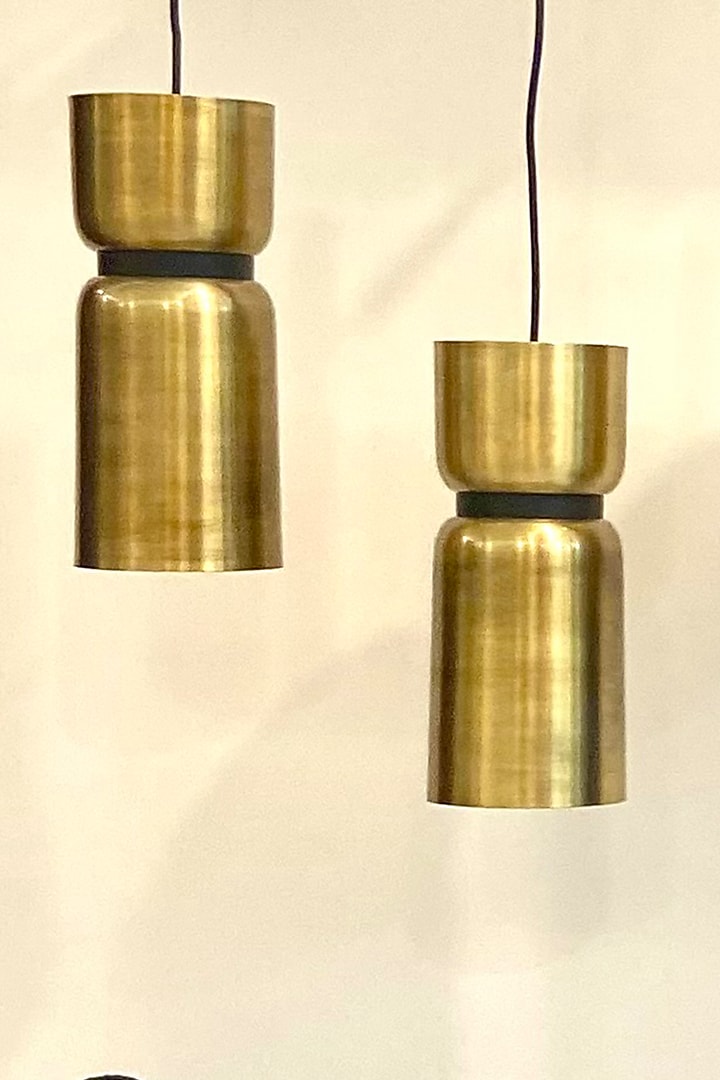 Gold Landon Trio Pendant Light by The house of trendz at Pernia's Pop Up Shop