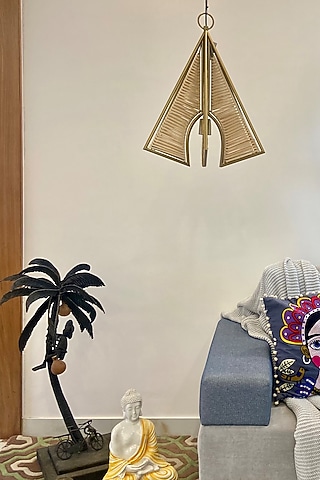 Natural Cane Quad Pendant Light by The house of trendz