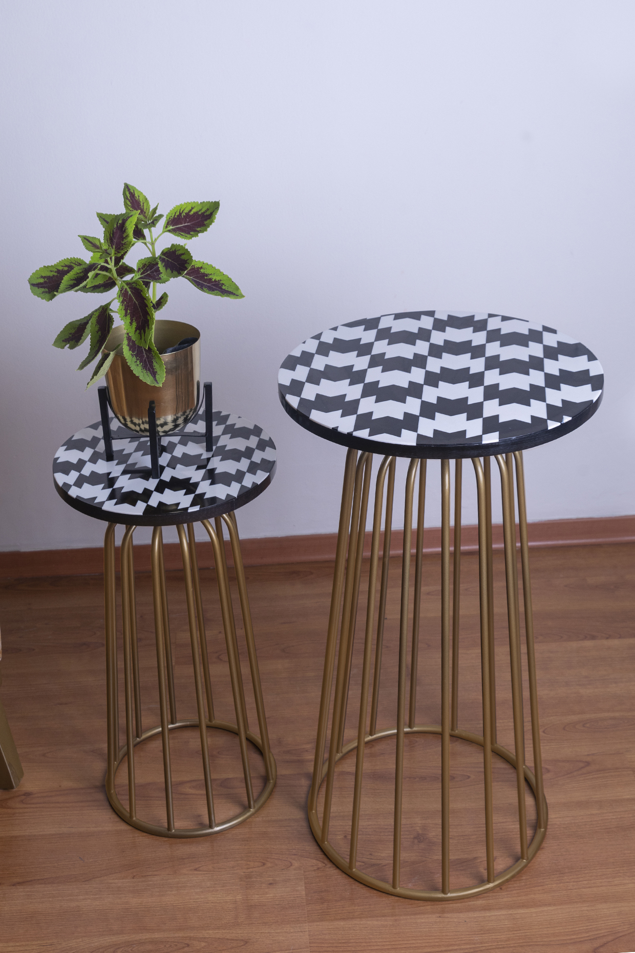 Monochromatic Resin Table by The house of trendz at Pernia's Pop Up Shop
