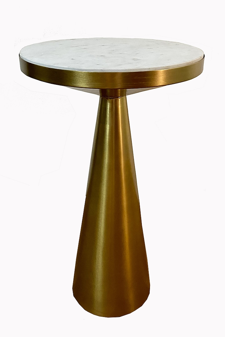 Gold & White Iron Table by The house of trendz at Pernia's Pop Up Shop