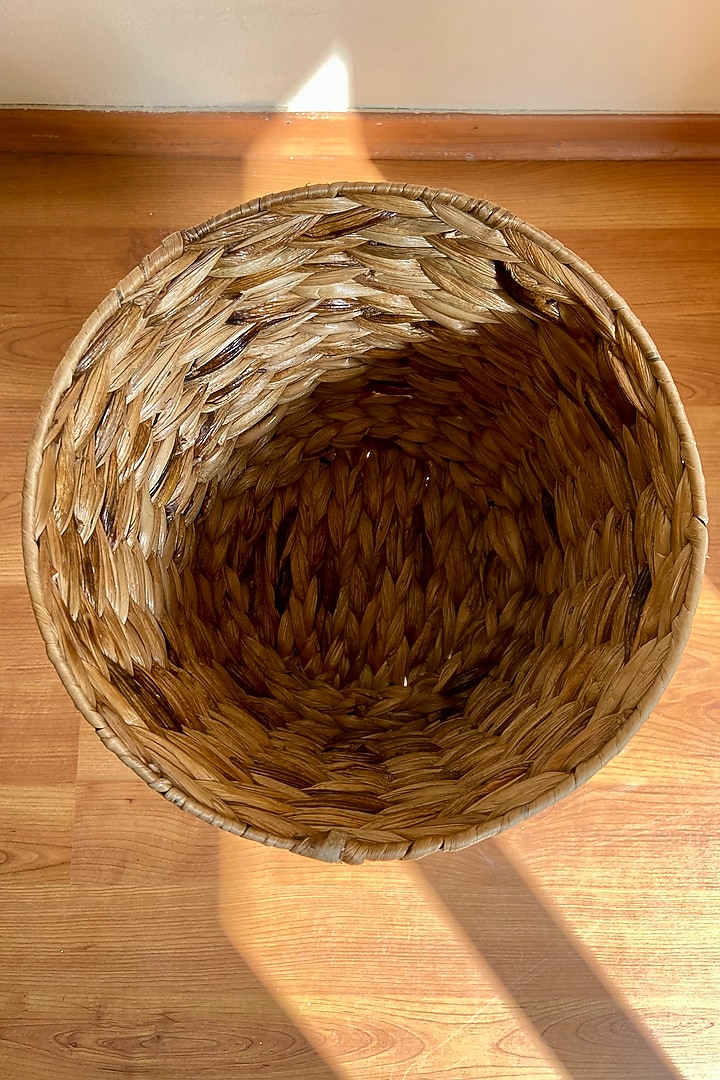 Brown & Black Water Hyacinth Planter by The house of trendz at Pernia's Pop Up Shop