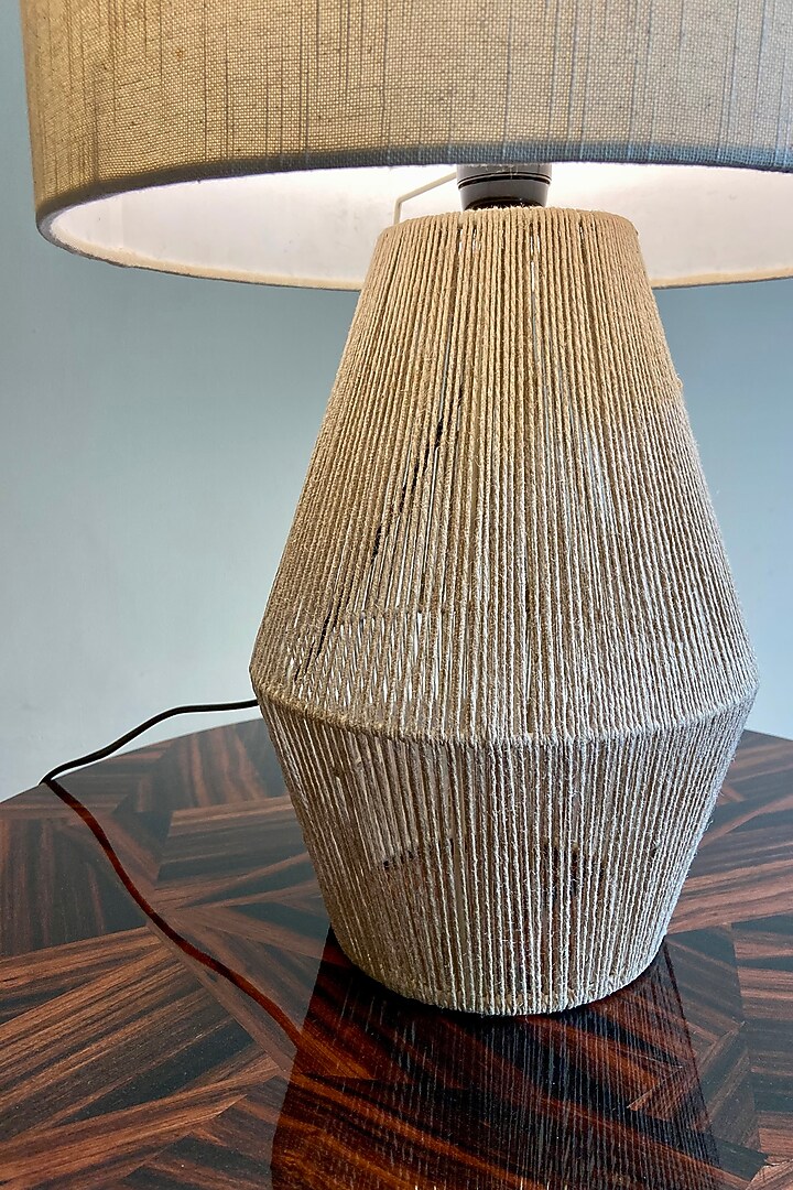 Jute Handcrafted Lamp by The house of trendz at Pernia's Pop Up Shop